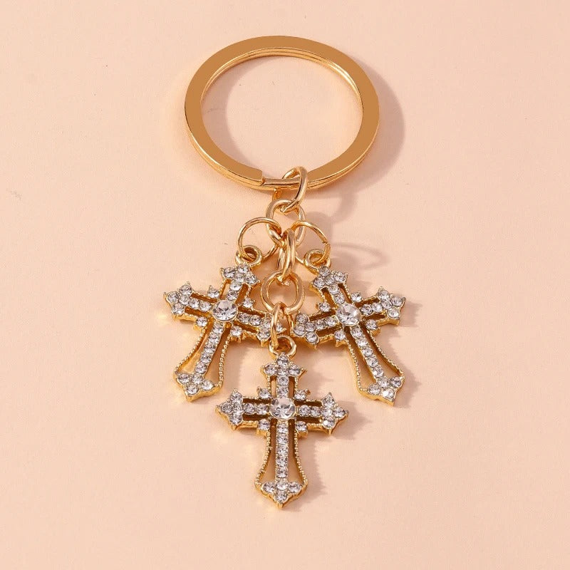 Triple Cross Charm ✝️