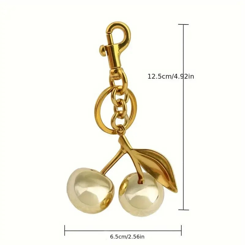 Gold Cherry Charm🍒