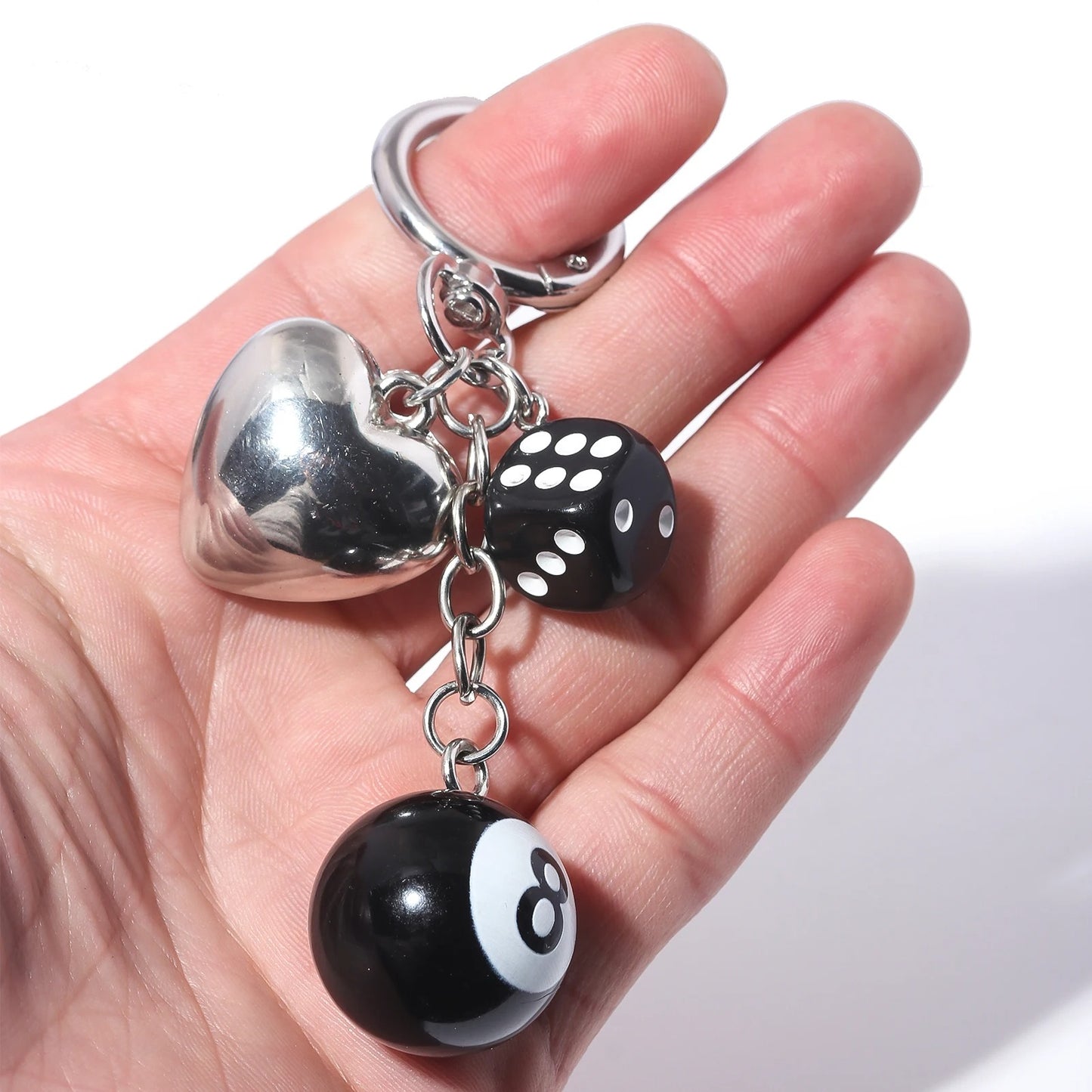 Game Night Keychain🎱🎲