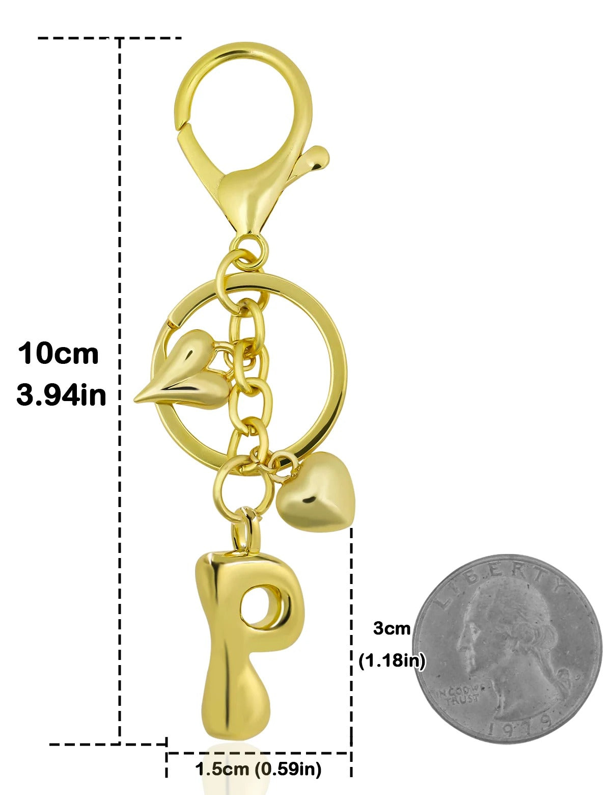 Gold Alphabet Charm✨