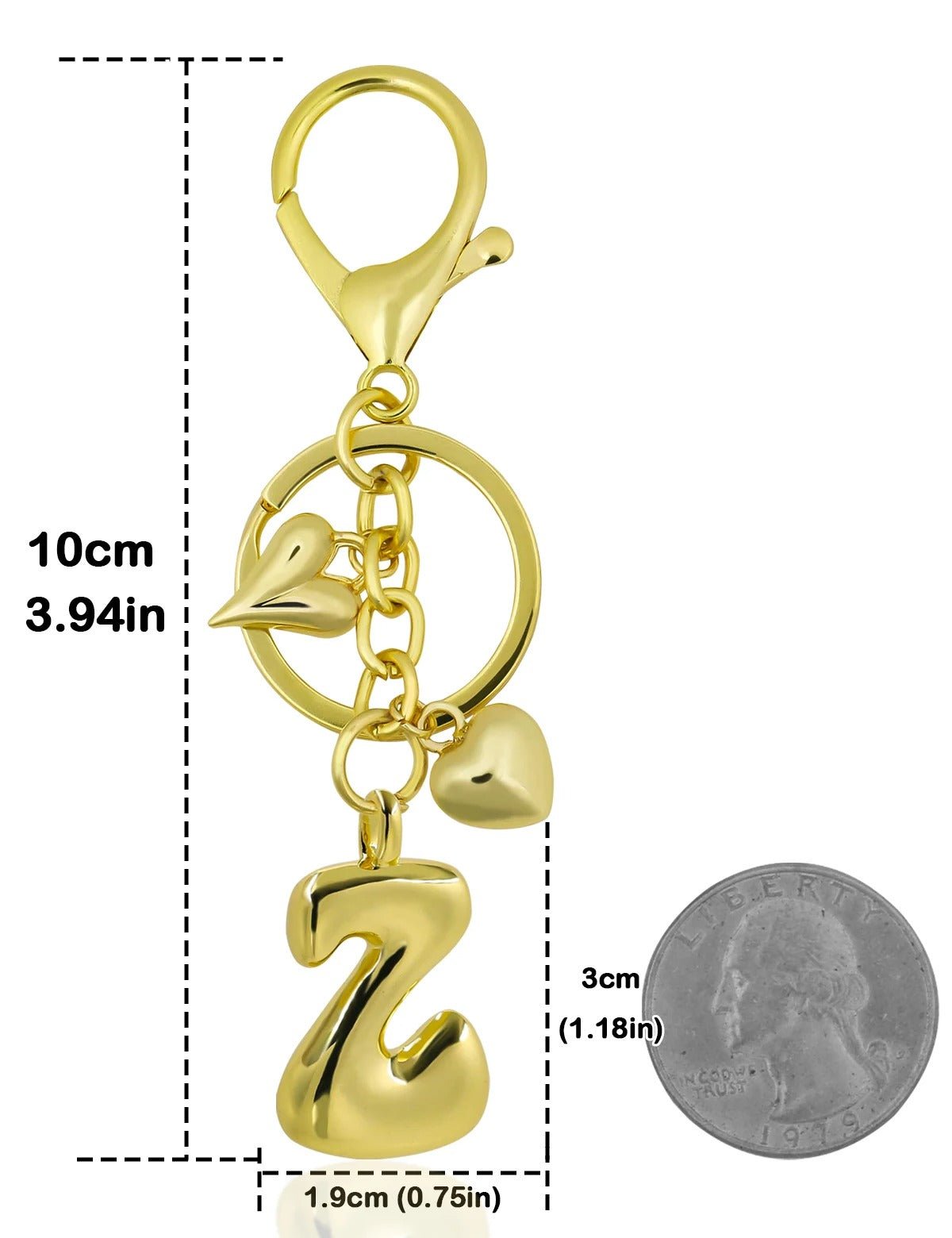 Gold Alphabet Charm✨