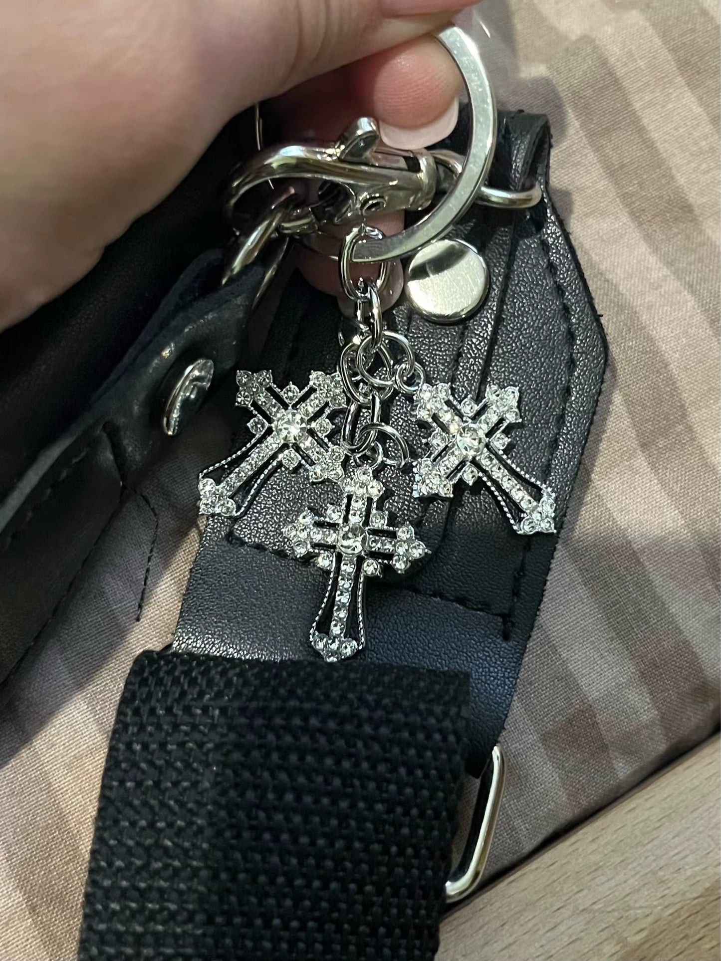Triple Cross Charm ✝️