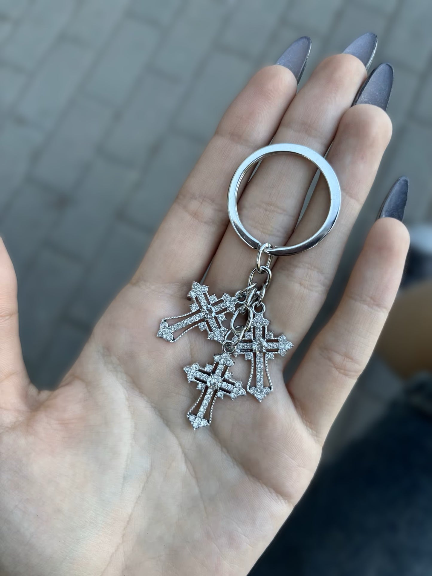 Triple Cross Charm ✝️