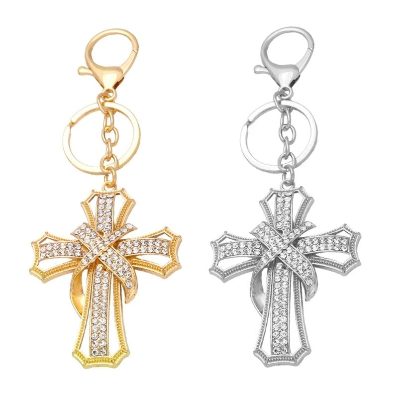 Crystal Cross Charm✨