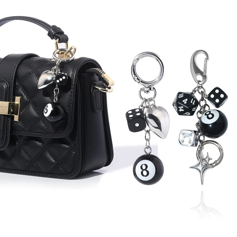Game Night Keychain🎱🎲
