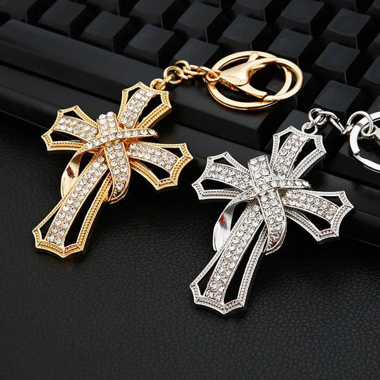Crystal Cross Charm✨