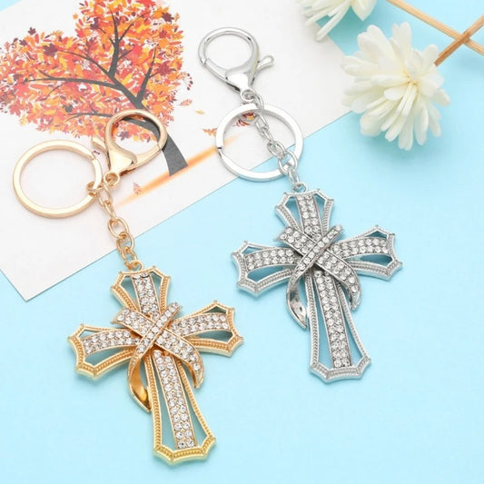 Crystal Cross Charm✨
