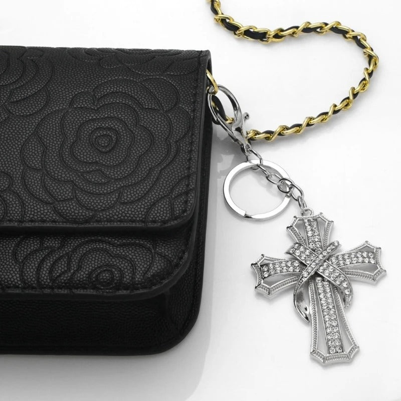 Crystal Cross Charm✨