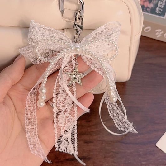 Lace Pearl Bow🎀