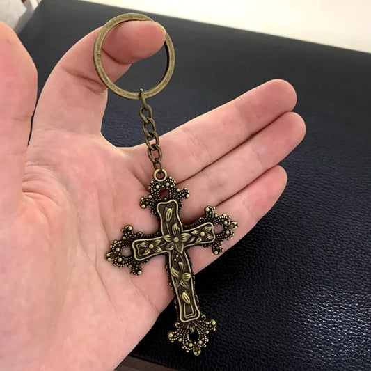 Floral Cross Charm🌺