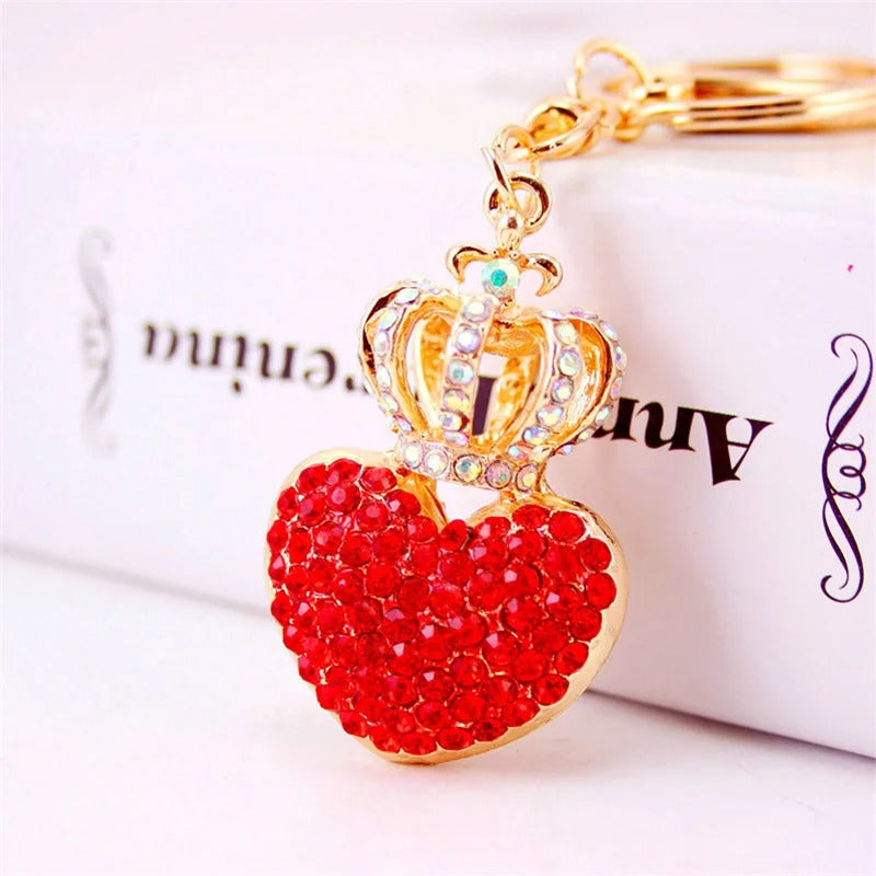Crown Heart Charm👑
