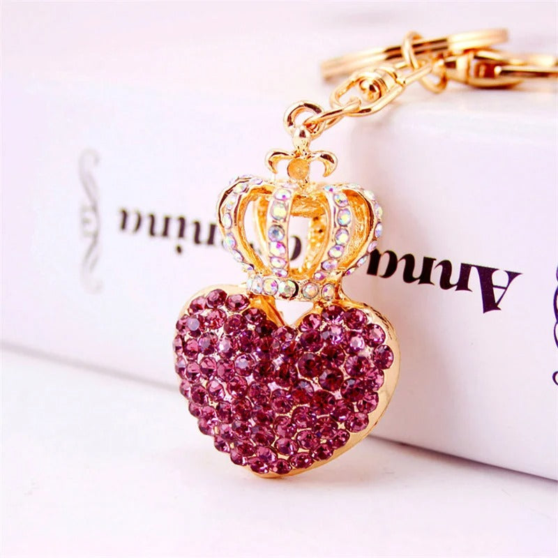 Crown Heart Charm👑