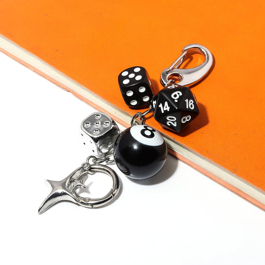 Game Night Keychain🎱🎲