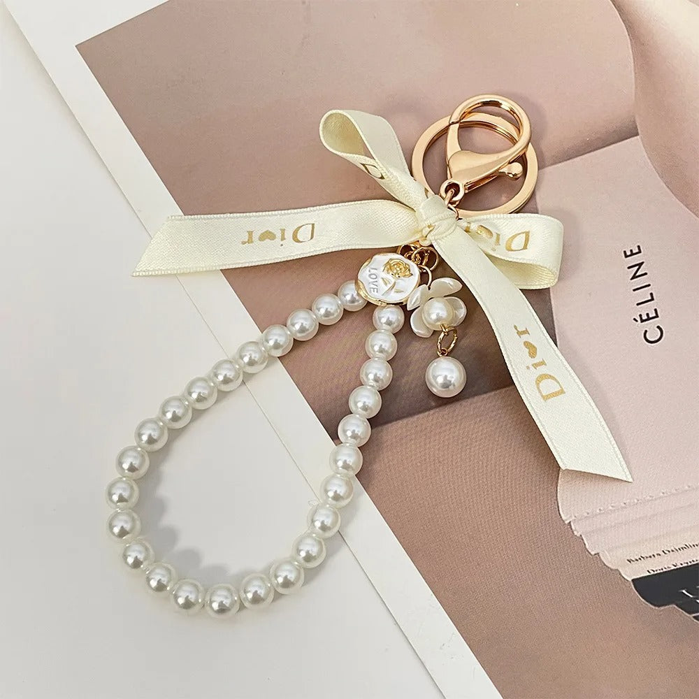 Pearl Ribbon Charm🎀