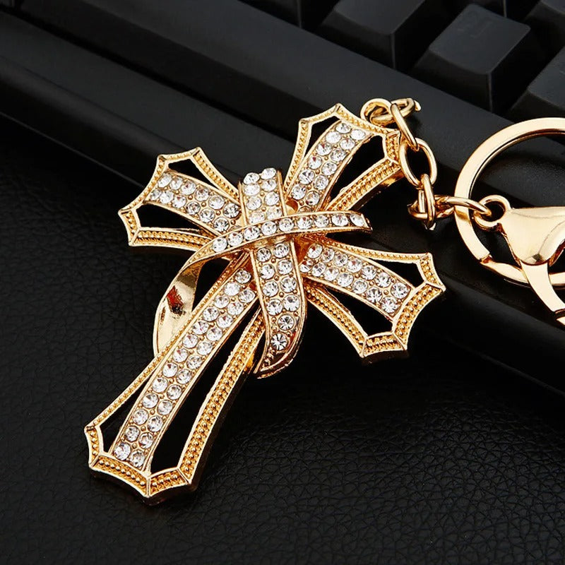 Crystal Cross Charm✨