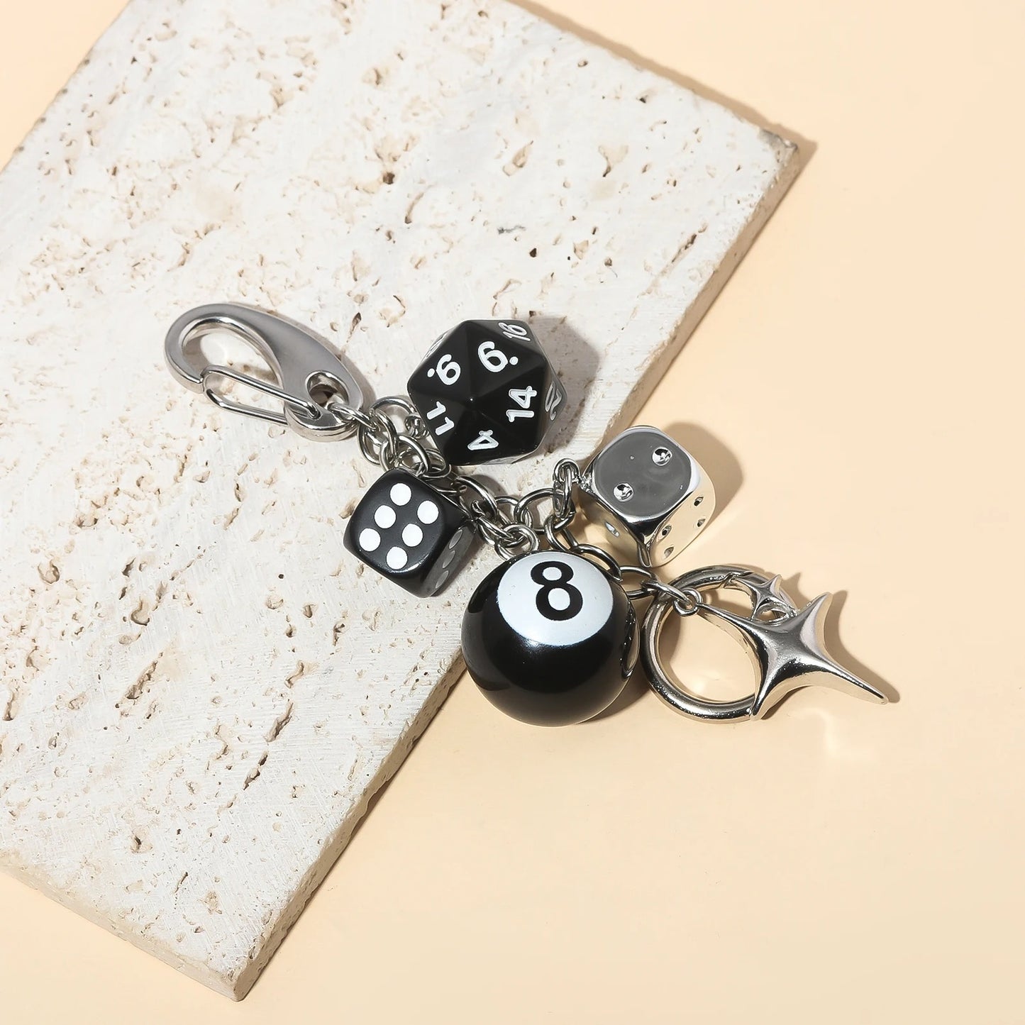 Game Night Keychain🎱🎲