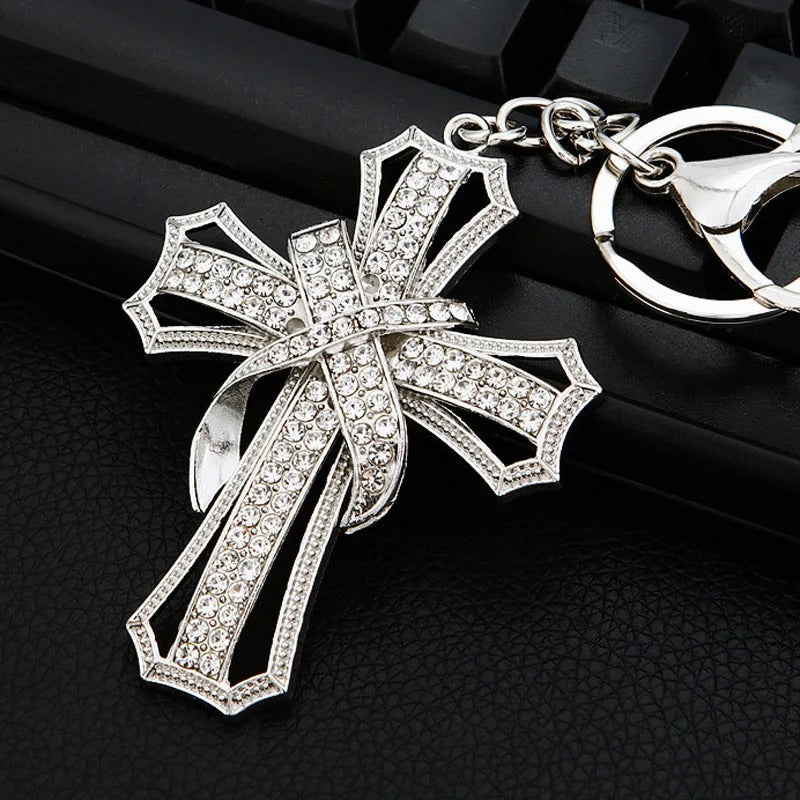 Crystal Cross Charm✨