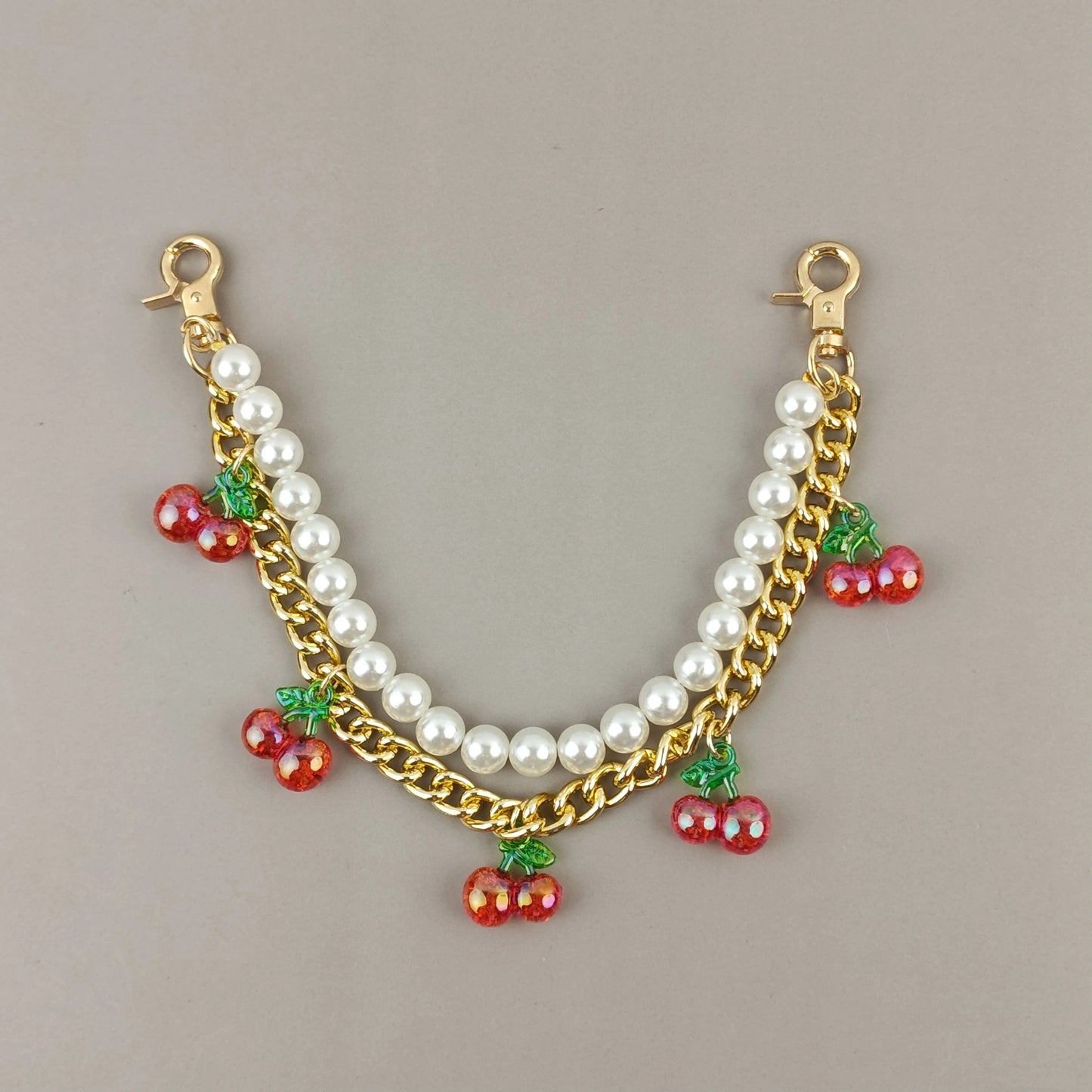 Sweet Cherry Luxe Bag Chain✨