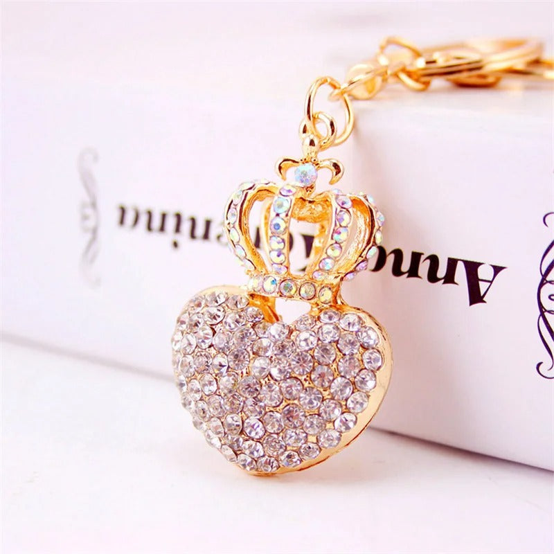 Crown Heart Charm👑