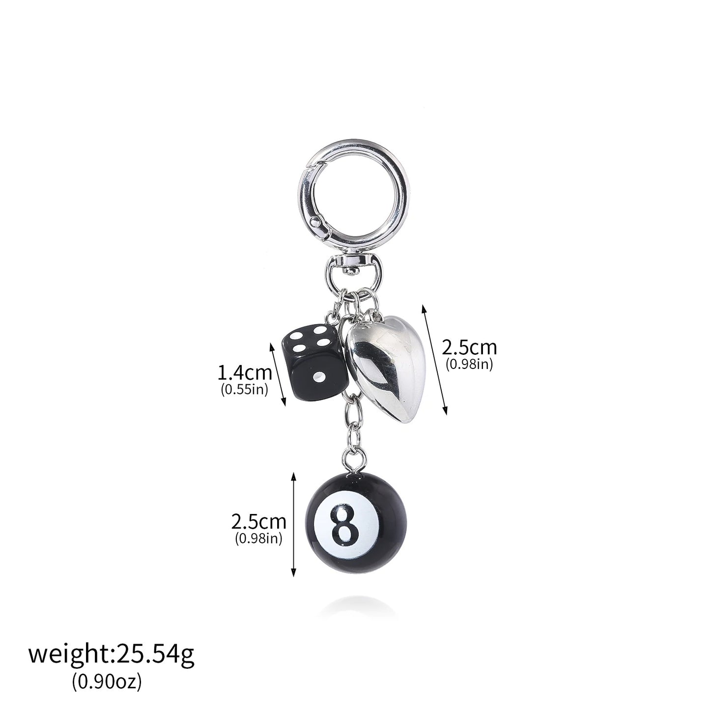 Game Night Keychain🎱🎲