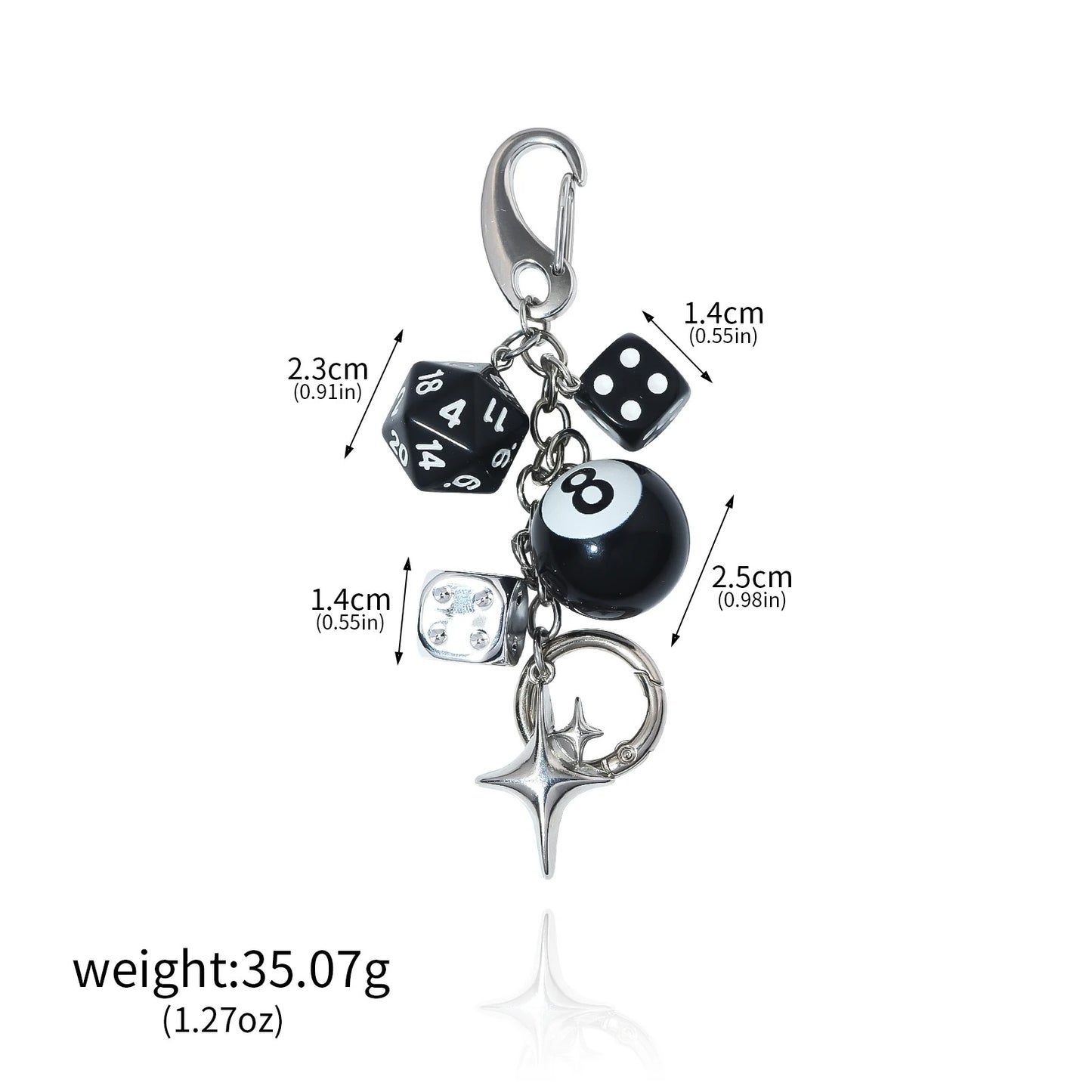 Game Night Keychain🎱🎲
