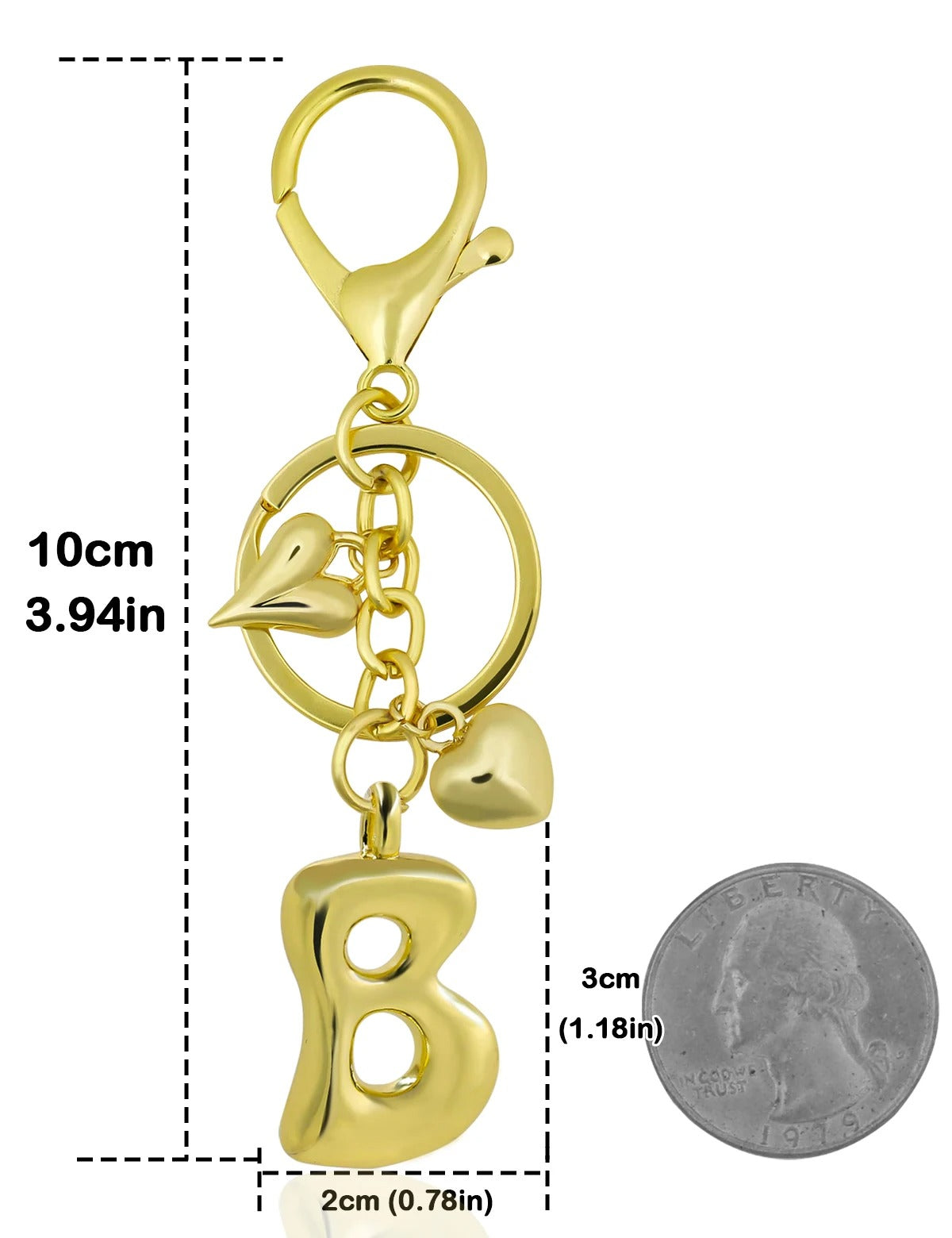 Gold Alphabet Charm✨